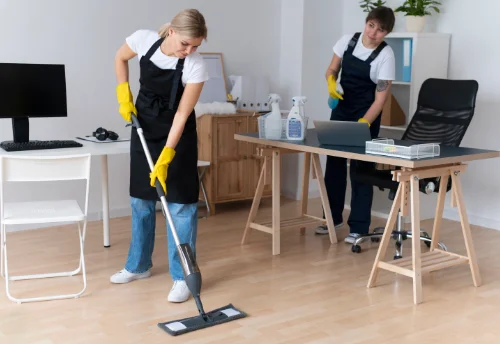 Nettoyage de bureau professionnel à Saint-Quentin-les-Anges